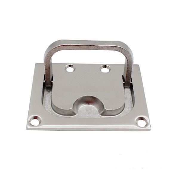 Deck Pull Handle Flush Lift Ring Anti-rattle fjäder