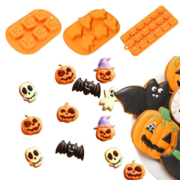 Halloween Chokladform Form mould 03 03