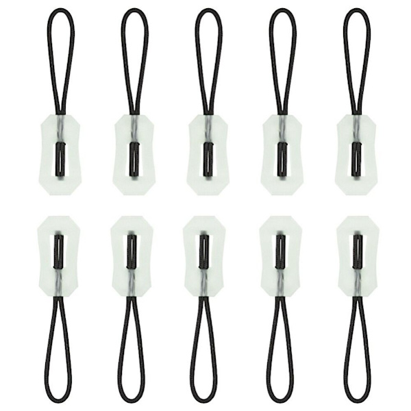 Luminous Pull Zippers Dark Zipper 10 ST 10 ST 10 Pcs