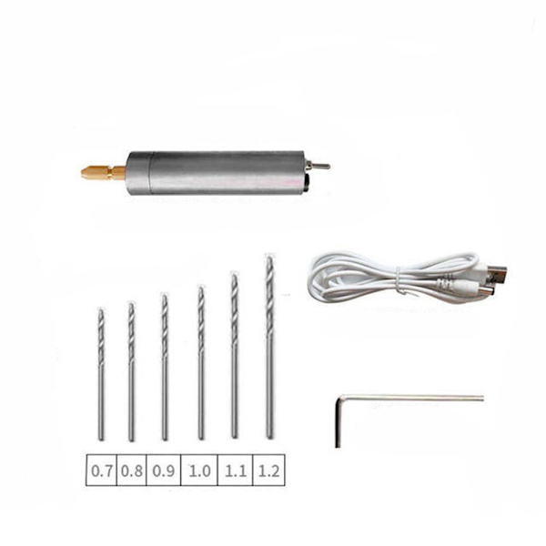 Sähkökäyttöinen käsipora DIY Drilling SILVER Silver