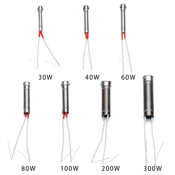 1/2/5 stk. Udskiftning af loddekolbe kernevarmeelement 5pcs40W