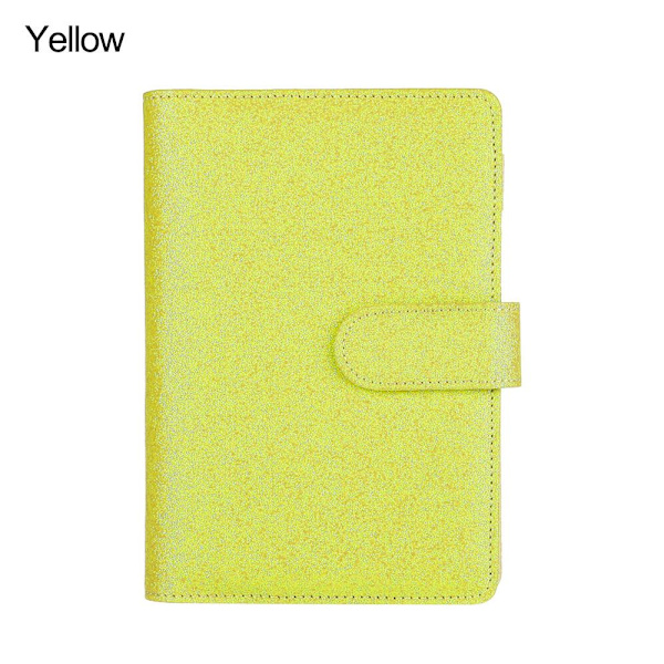 A6 Notebook Timeplan GUL yellow