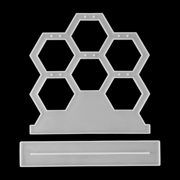 Display Stativformer Epoksyharpiksstøping HEXAGON Hexagon