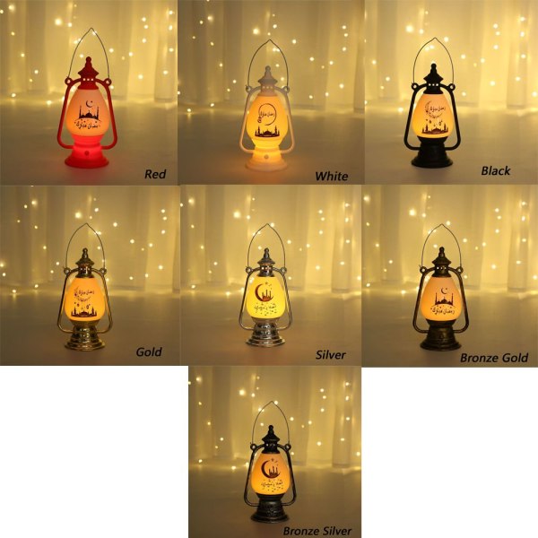 Eid Al Fitr Ramadan Home Lampe SORT SORT Black