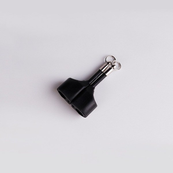 Kuulokkeiden cover Headset Rope BLACK SILVER RING black silver ring