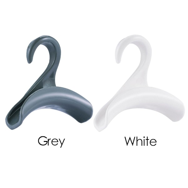 2STK/SÆT Taskestativ Stofkrog GRÅ 2STK/SÆT 2STK/SÆT Grey 2PCS/Set-2PCS/Set