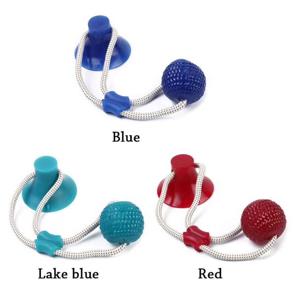 Dog Interactive Toy Sugekopp Push RØD red