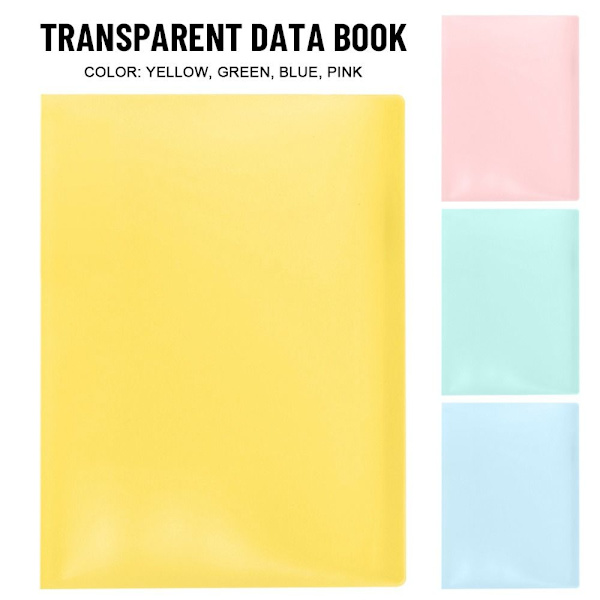 A4 Display Book Folder ROAD 20 SIVUA 20 SIVUA pink 20 pages-20 pages