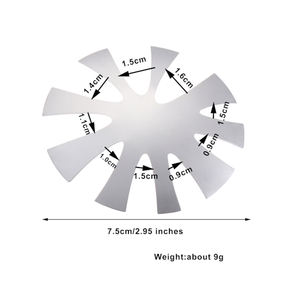Easy French Smile Cut V Line Pro 9 storlek C C