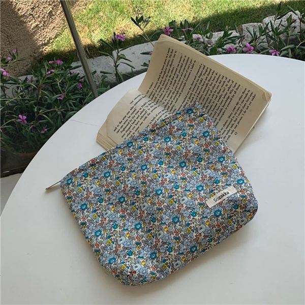 Blomster kosmetiktaske Makeup-etui 5 5 5