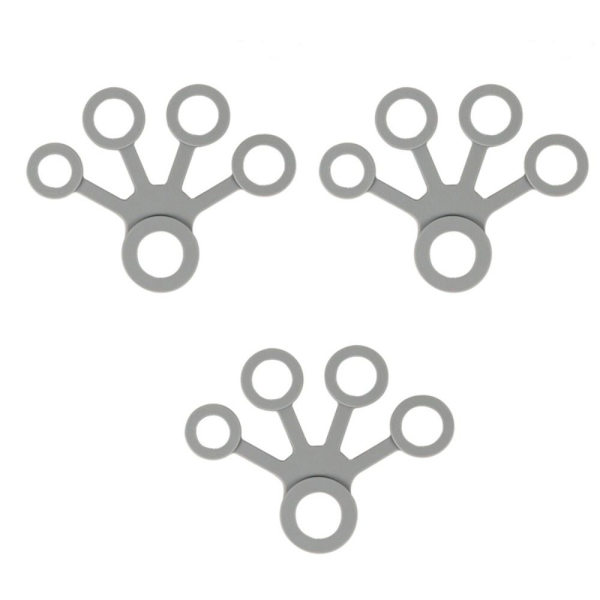 Finger Gripper Hand Expander MÖRKGRÅ dark gray