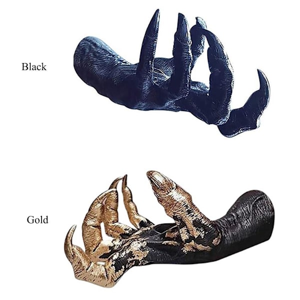 Häxans Hand Vägghängande SVART black