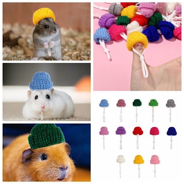 2 STK Pet Hatte Pet Cap GRÅ grey
