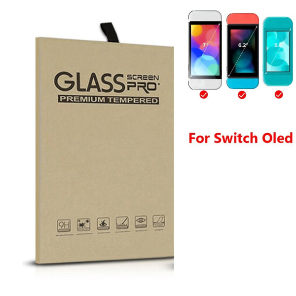 2STK Skærmbeskytter Hærdet glas TIL SWITCH OLED FOR SWITCH For Switch Oled