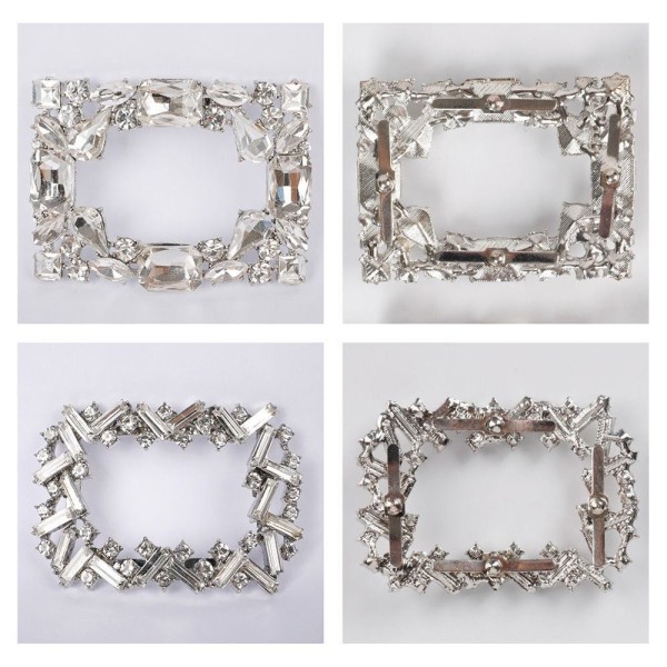 1 par Shoe Clips Charm Spänne 4 4 4