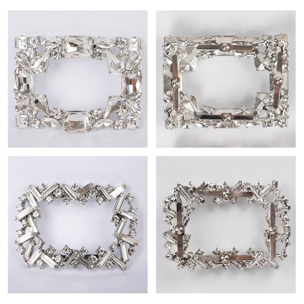 1 par Shoe Clips Charm Spänne 6 6 6