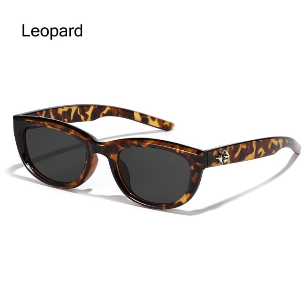 Y2K Solglasögon Rivet Solglasögon LEOPARD LEOPARD Leopard
