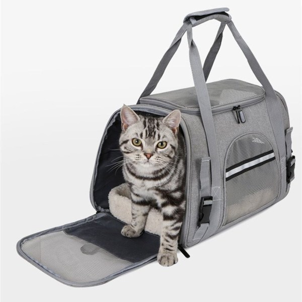 Pet Cat Carrier Pet Bärväska BLÅ blue