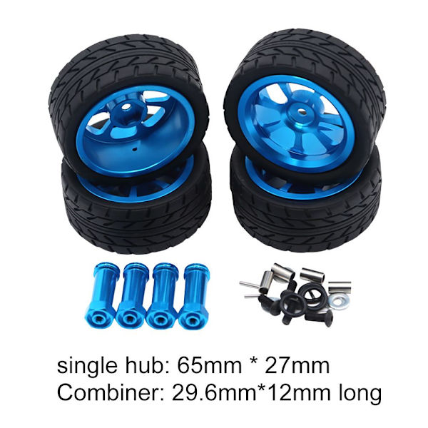 4kpl RC Car Wheels Wheel RED red