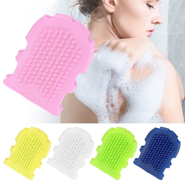 Body Scrubber Dusch Rengöring Pad GUL Yellow