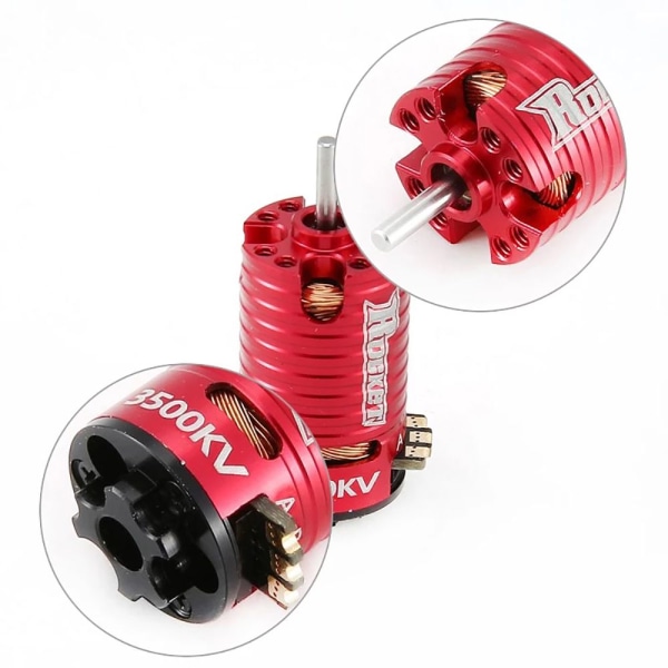 Rocket 1410 Mini Motor TITANIUM Titanium