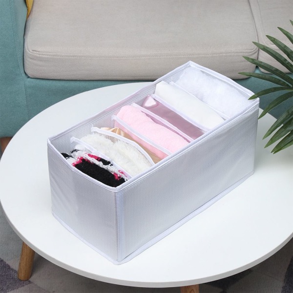 Förvaringslåda Klädorganisatör VIT ORGANIZER 36,5X25X20CM white 36.5x25x20cm-36.5x25x20cm