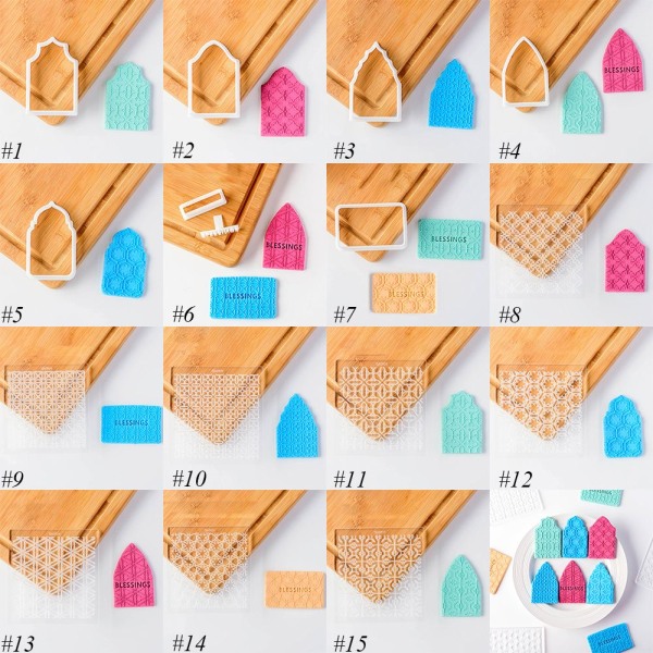 Cookie Pregeform Kjeksform #6 #6 #6