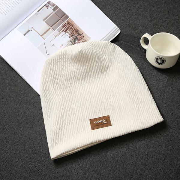 Autumn Beanies Winter Spring Hatut MUSTA Black