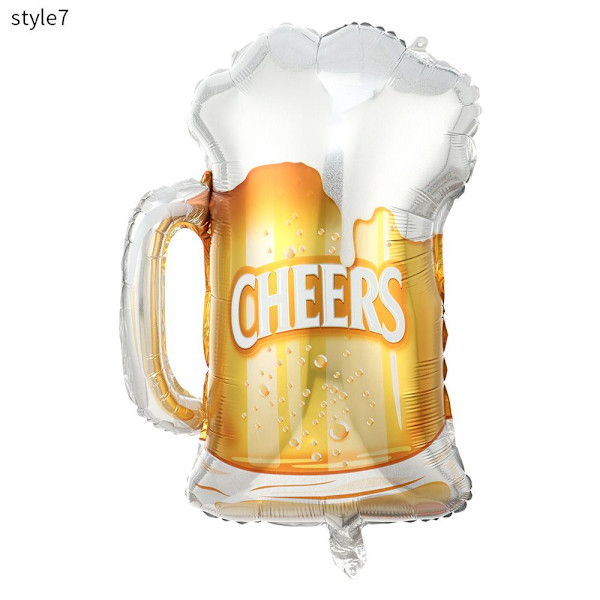 Helium Ballon Champagne Goblet Ballon STYLE7 STYLE7 style7