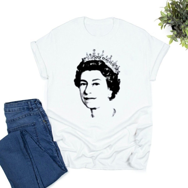 Queen Platinums Jubilee T-Shirt 1926-2022 Queen T Shirt Kläder 2XL