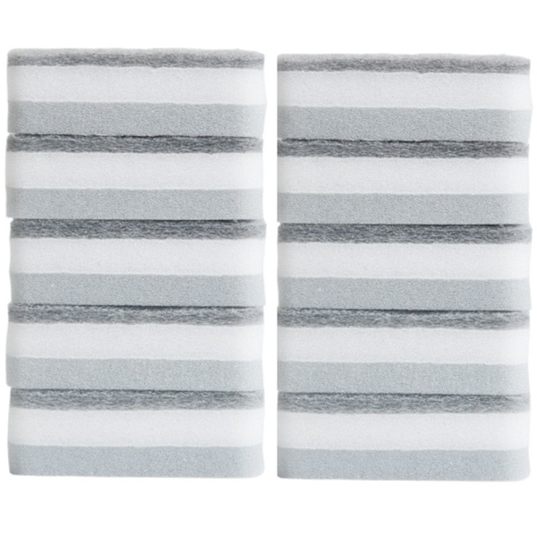 Svamp rengjøringsskål Dobbeltsidig 10STK/SETT 10STK/SETT 10PCS/SET