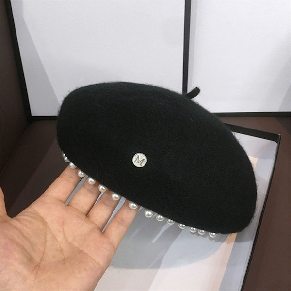 Ull Basker Beanie Hat BEIGE beige