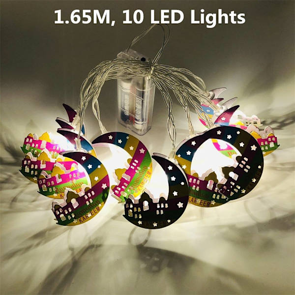 LED String Light Eid Mubarak Light 04 04 04