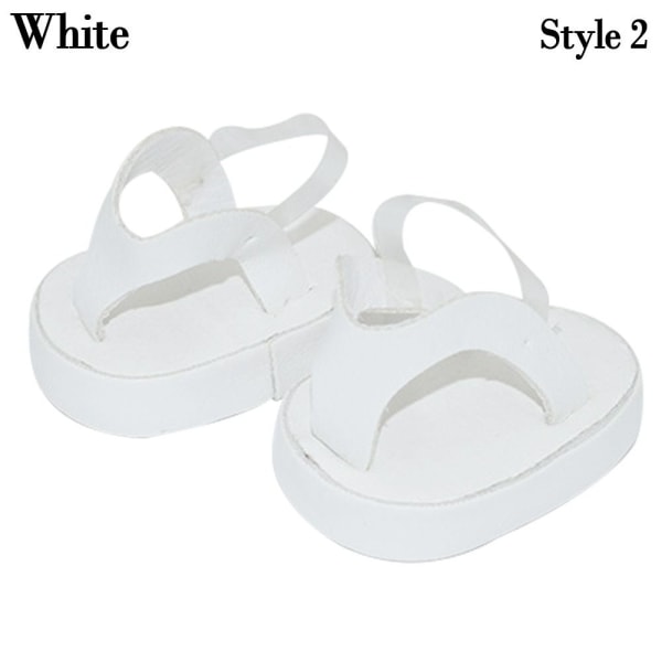 20 cm dukkesko Fritidssko, HVID STYLE 2 STYLE 2 White Style 2-Style 2