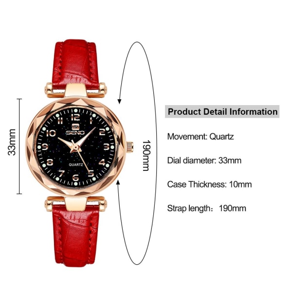 Watch Quartz Armbandsur SVART black