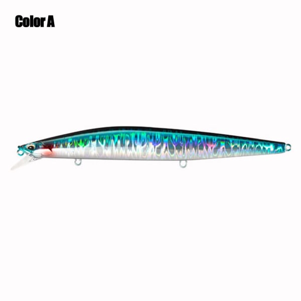 Uppoavat Minnow Baits -kalakoukut COLOR A COLOR A Color A