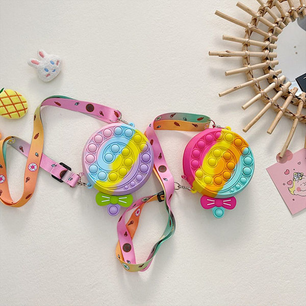 Pop It Coin Purse Wallet 5 5 5
