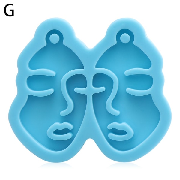 Øredobber Resin Mold Pendant Molds G G