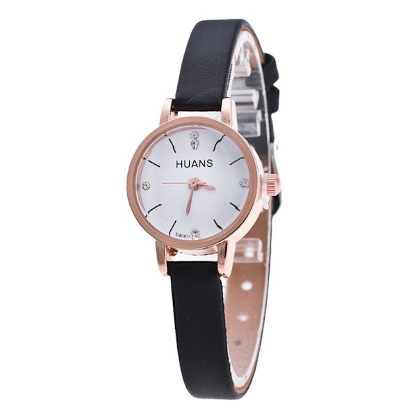 Watch Quartz Armbandsur SVARTVIT black&white