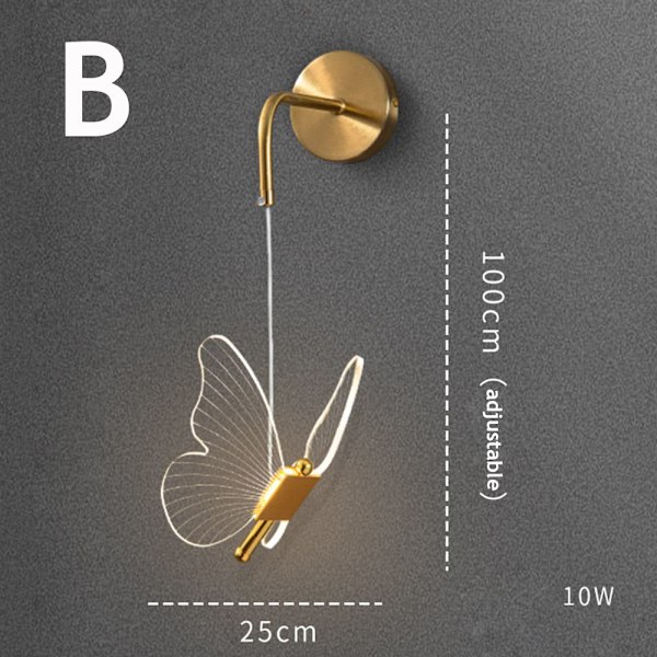 Vägglampa Butterfly B STYLE B Style