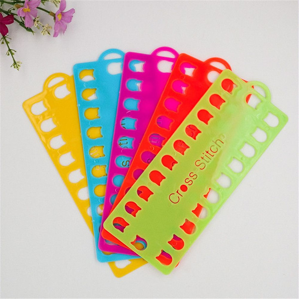 Plast trådbrett broderi tanntråd Organizer 10 STK 10pcs
