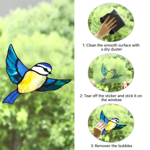 Window Clings Hummingbird 1 1