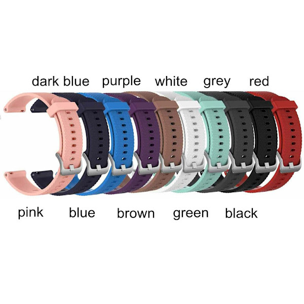 Silikoni watch ranneke 22mm ranneke GREEN S green S