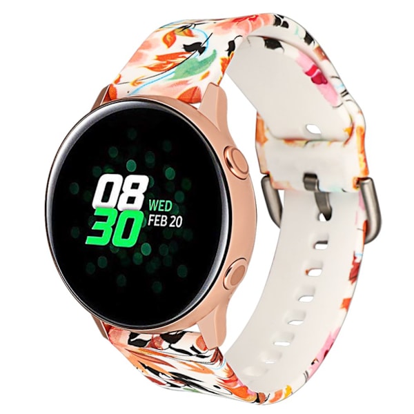 til Samsung Galaxy Watch Active 2 42mm Silikone Watch Band 4 S