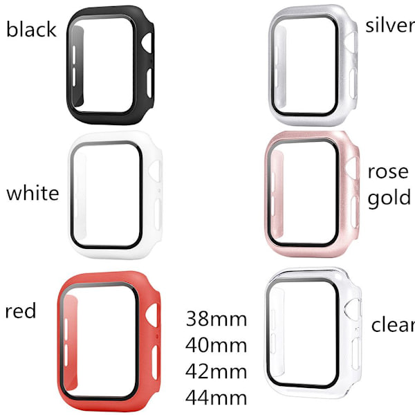 Til Apple Watch Case Protector Case SORT 42MM 42MM black 42mm-42mm