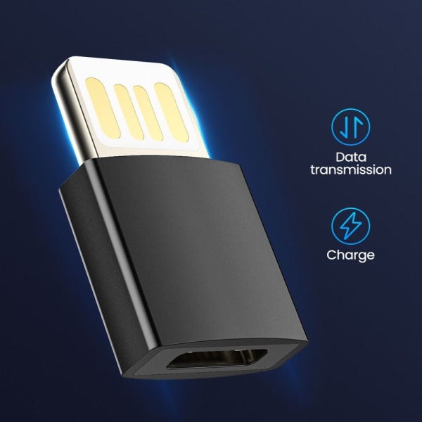 USB Type-C Converter Adapter SØLV Silver