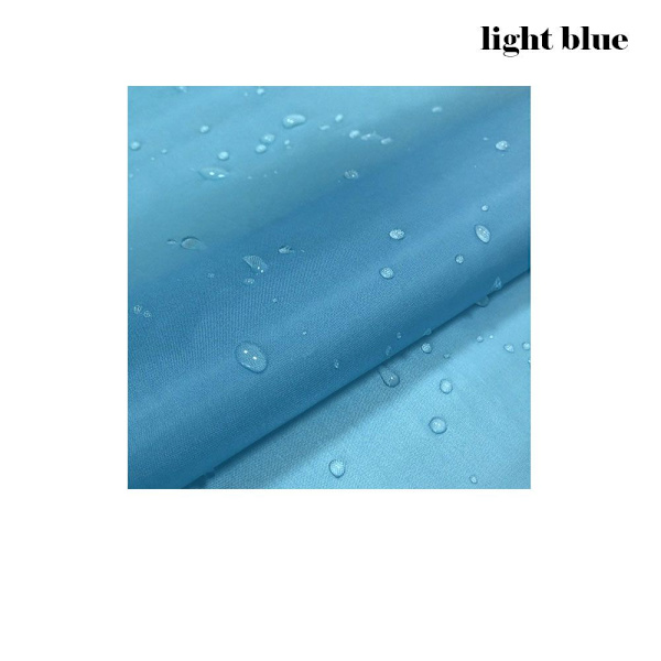 100cm * 150cm Nylonstof Syning Tekstil Vandtæt LYSEBLÅ light blue