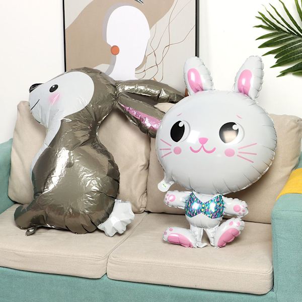 Bunny Balloon Aluminium Ballon B B B