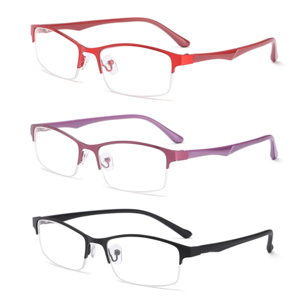 Myopia Glasses Reseptilasit PUNAINEN -150 red