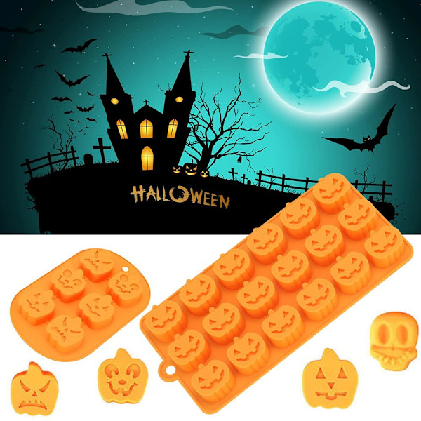 Halloween Chokladform Form mould 01 01